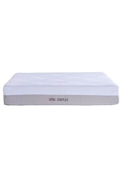 Orin Enerjix Paket Yaylı Yüksek Elastikiyetli Yatak Beyaz