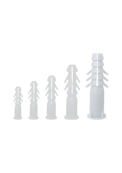 50 Adet 16 Mm Plastik Dübel