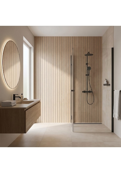 Brano Naturel Ahşap Desen Duvar Lambiri 60x280 Cm-kendinden Yapışkanlı 1102