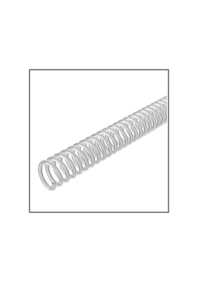 Sarff Plastik Helezon Spiral 8 MM Şeffaf 4:1 100lü