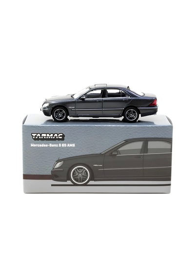 Tarmac Works 1/64 Mercedes-benz S 65 Amg Tectite Grey Metallic