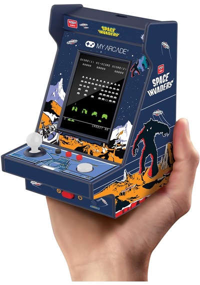My Arcade 12cm Space Invaders Retro Konsol