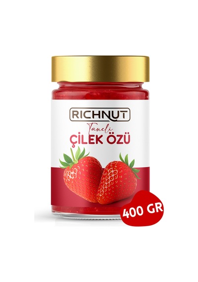 Çilek Özü Şekersiz, Katkısız Ve Doğal