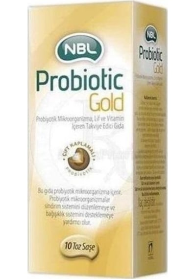 Nbl Probiotic Gold Gıda Takviyesi 10 Stick Şase