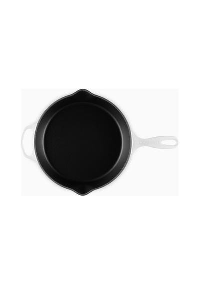 Le Creuset Profesyonel Servis Yüksek Döküm Tava 26 Cm Beyaz