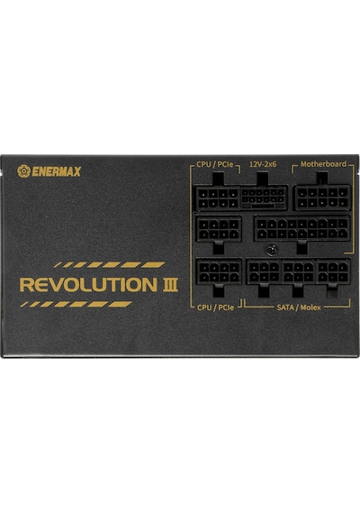 Revolutıon Iıı 850w 80+ Gold Pcıe 5.1 Full Modüler Atx 3.1 Güç Kaynağı Erv850g-ahg-mac