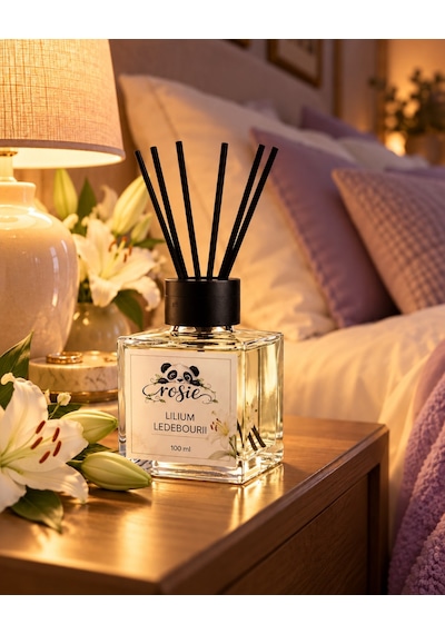 Rosie Lilium Ledebourii 7'li Çubuklu Oda Kokusu Seti 7 X 100 Ml Lilyum Ferahlığı