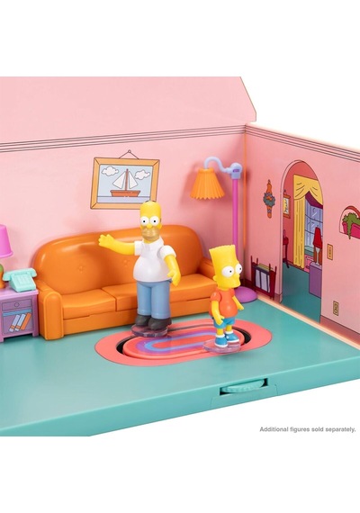 Jksmp17556 The Simpsons Oturma Odası Ve Figürlü Oyun Seti