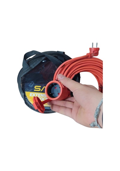 Klc 30 Metre Uzatma Kablosu 3x1.5 Mm Tekli Grup Fiş Priz Topraklı Kablolu Kapaklı Monofaze Ev Tipi T Turuncu 15 M Ve Üzeri Klc 30 Metre Uzatma Kablosu 3x1.5 Mm Tekli Grup Fiş Priz Topraklı Kablolu Kapaklı Monofaze Ev Tipi T Turuncu 15 M Ve Üzeri