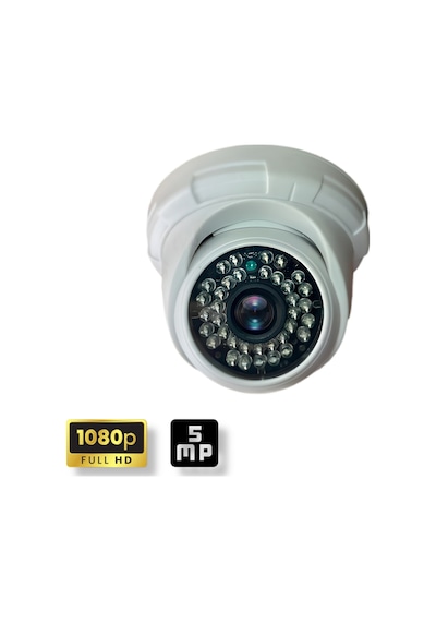 5 Mp Sony Lensli 36 Ir Led Gece Görüşlü Dome İç Mekan 1080p Fullhd Güvenlik Kamerasi D136b