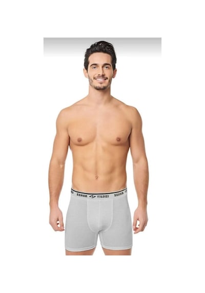 Seher Yıldızı Erkek Likralı Boxer 060 - 3 Adet 001