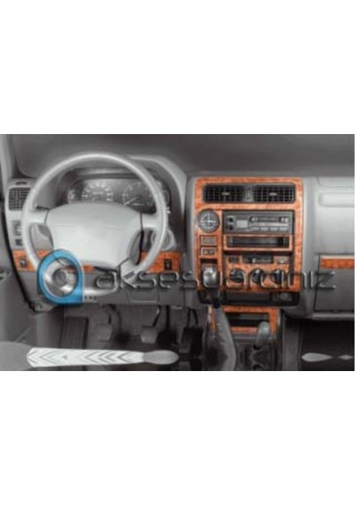 Meriç® Toyota Uyumlu Prado Ön Torpido Kaplama 15 Parça 1997-2000 (530157511)