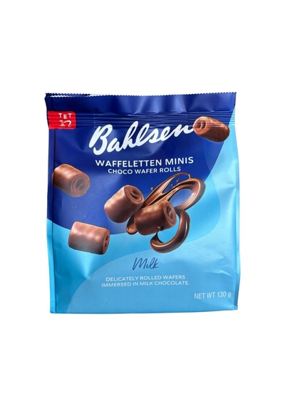 Bahlsen Waffeletten Minis Sütlü Çikolata Kaplı Gofret 130 G - 6 Adet Tarı