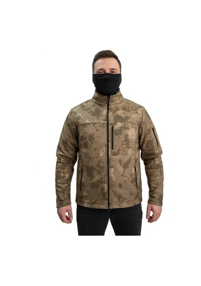 Mysia Outdoor Tsk Kamuflaj Desen Taktik Polar Mont Avcı Mont 6 Cep Çok Renkli
