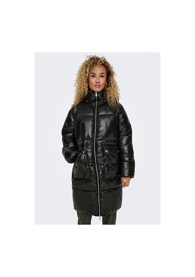 Only Siyah Kadın Kaban Onlsky Oversızed Puffer Coat Cc Otw