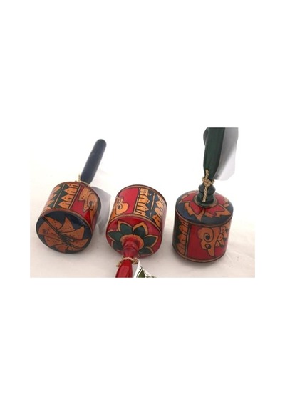 Büyük Köşeli Ahşap Maracas, Otantik Müzik Deneyimi Açık Gri