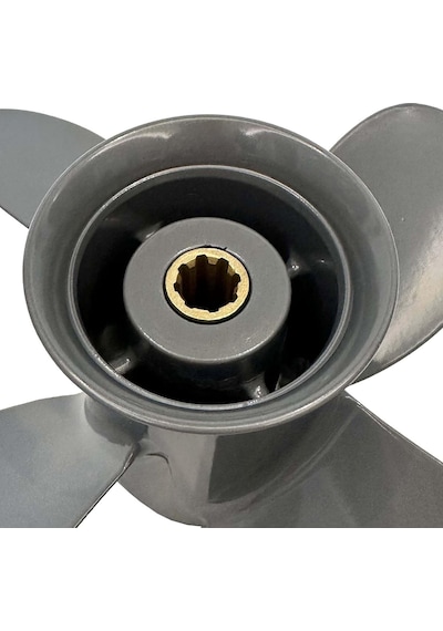 Yamarine Honda Dıştan Takma 4 Kanatlı Motor Pervanesi 8/20hp Outboard 4 Blades Propeller Diameter: 9 1/4ø X Pitch: 10'' Spline: 8 Diş 58134-zv4-010ah