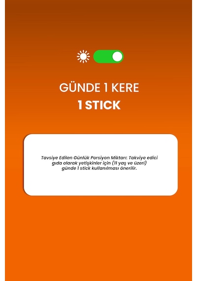 Erbatab C Vitamini İçeren Takviye Edici Gıda
