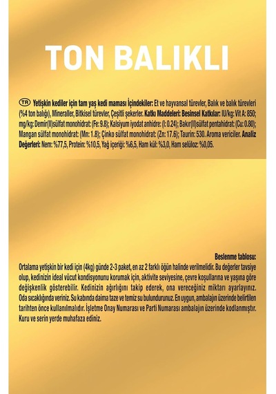 Gold Kıyılmış Kedi Konserve Maması, 85g X 12 Adet, Karışık Paket
