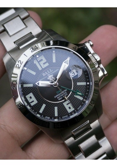 Ball Gm2098c-scaj-bk Erkek Kol Saati Gümüş