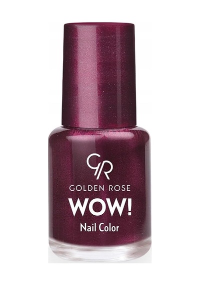Golden Rose Wow Nail Color No: 55 - Parlak Bitişli Mini Oje 6 Ml 0