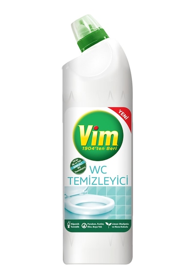 Vim Sirkeli Tuvalet Wc Temizleyici 1 L