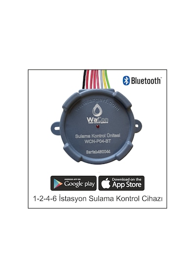 WACON 1 İstasyon Bluetooth Kontrollü Sulama Cihazı