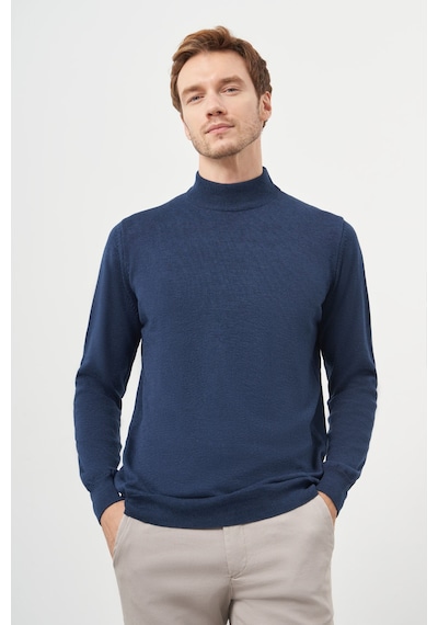 Morven Erkek İndigo Basic Yarım Balıkçı Yaka Dynamic Fit Rahat Kesim Triko 26kc017001308 İndigo İndigo Morven Erkek İndigo Basic Yarım Balıkçı Yaka Dynamic Fit Rahat Kesim Triko 26kc017001308 İndigo İndigo