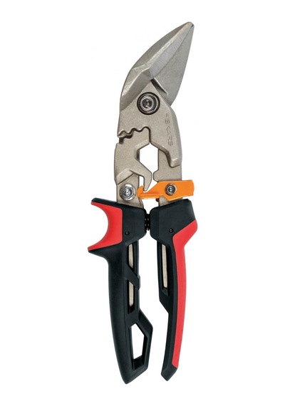 Fiskars 1027211 Powergear Metal Levha Makası -Offset Sol Kesim