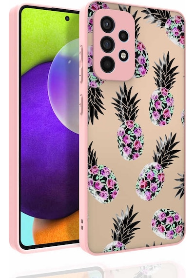 Zore Galaxy Uyumlu A52 Kılıf Desenli Kamera Korumalı Parlak Nora Kapak - No1 No1