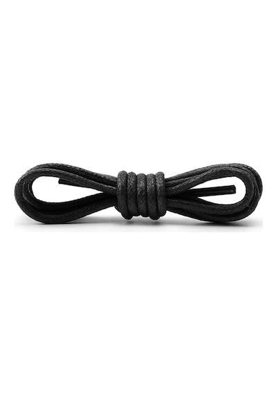 Hapshoe 120 Cm Siyah Mumlu Klasik Ayakkabı Bağcığı