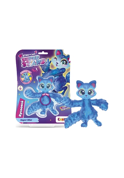 Superstars Super Blue Rycoonce Stretchy Figür