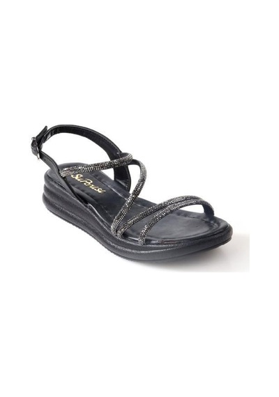 Papuçcity Sprs 02824 Kadın Günlük Taşlı Sandalet 001