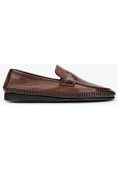 Valmenti Castor Erkek Taba Gyk Hakiki Deri Loafer Ayakkabı 477 68611 Erk Ayk Y24 Taba
