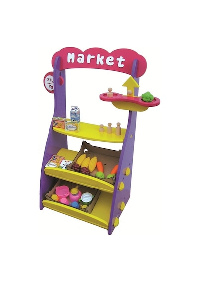 Manav-Market Seti Ahşap