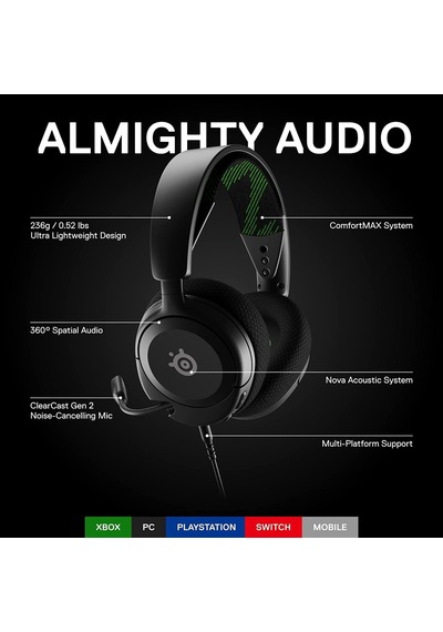 SteelSeries Arctis Nova 1X Xbox Oyuncu Kulaklığı