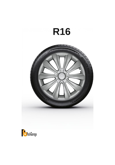 Renault Fluence 16'' İnç Jant Kapağı 4 Adet Gri G119