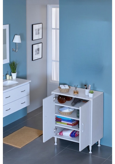 Eliusta Nirat 55 Cm 4 Bölmeli Beyaz Banyo Mutfak Dolabı 3 Raflı Kapaklı Çok Amaçlı Dolap 55x75x32,5 Cm Beyaz Eliusta Nirat 55 Cm 4 Bölmeli Beyaz Banyo Mutfak Dolabı 3 Raflı Kapaklı Çok Amaçlı Dolap 55x75x32,5 Cm Beyaz