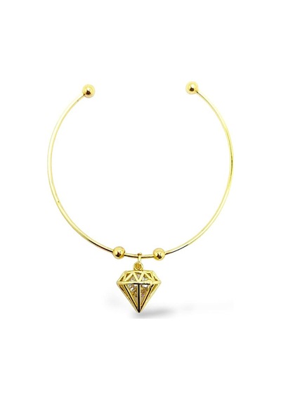 Gold Diamond Çelik Kelepçe Gold