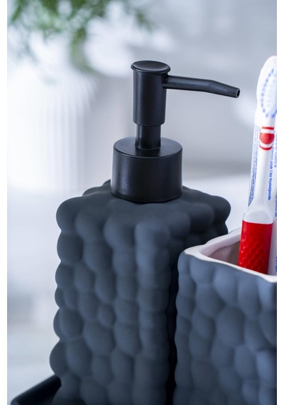 Acar Vega Gri 3 Parça Banyo Seti