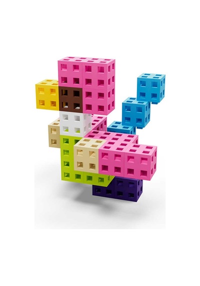 Meli Cube Pink 200 Parça Blok Seti 50812