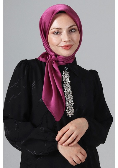 Harem Scarf Como Saten Eşarp V-38 Çok Renkli