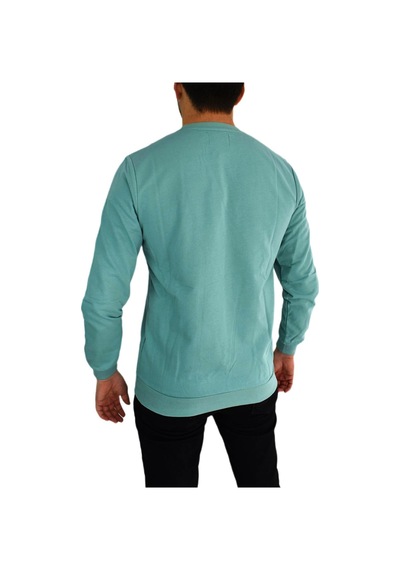 Erkek Sıfır Yaka Sweat Whatever Bgl-st01723 Yeşil