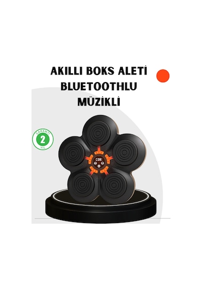 Evde - 921 - Fitness İçin Akıllı Boks Makinesi Işıklı Vuruş - Muratech - Noktalı Bluetoothlu Diğer