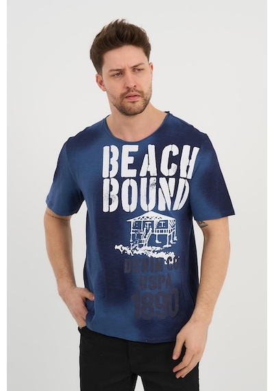 Alexandergardi Alexandergardı Kısa Kollu Baskılı Regular T-shirt 1194195 Lacivert
