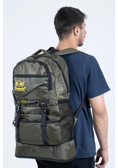 Çok Bölmeli Suya Dayanıklı Outdoor Sırt Çantası Dağcı Çantası Kamp & Günlük Kullanım Yeni Sezon Yeşil