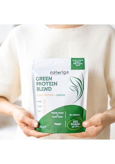 Yeşil Protein Karışımı 250 Gr Ahududu