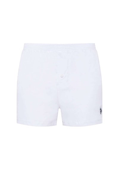U.S. Polo Assn. U S Polo Assn Erkek Beyaz Boxer Şort 2559 Beyaz