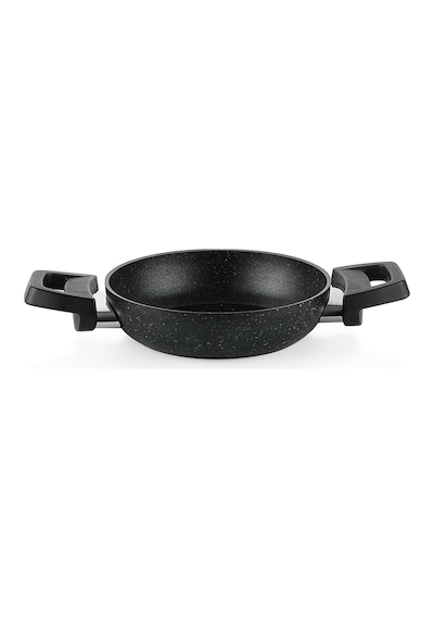 Schafer Black Stone 3 Lü Tava + Sahan Seti-siyah Siyah