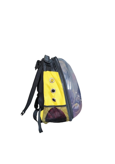 Mygeppetobag Kedi Köpek Taşıma Çantası Astronot Şeffaf Pvc 42 x 22 x 33 CM